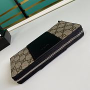 Kitlife Gucci GG Supreme Zippy Wallet Beige/Ebony – 451249 – 19x10x2cm - 6