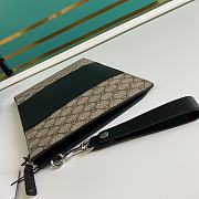 Kitlife Gucci GG Supreme Clutch Beige/Ebony – 495017 – 30.5x21x1.5cm - 3