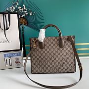 Kitlife Gucci GG Supreme Tote Donal Duck Brown – 648134 – 31x26.5x14cm - 5