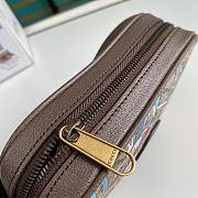 Kitlife Gucci GG Supreme Crossbody Donal Duck Brown – 648124 – 17.5x12x5.5cm - 4
