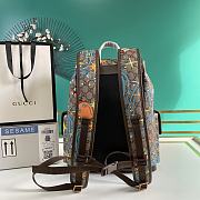 Kitlife Gucci GG Supreme Backpack Donal Duck Brown – 645051 – 44x34.5x12.5cm - 6