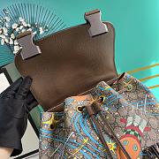Kitlife Gucci GG Supreme Backpack Donal Duck Brown – 645051 – 44x34.5x12.5cm - 2