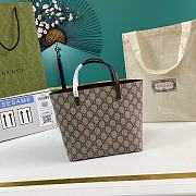 Kitlife Gucci GG Supreme Tote Donal Duck Brown – 410812 – 21x20x10 cm - 4