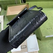 Kitlife Gucci GG Embossed Mini Bag Black – 625571 – 18×11.5×3.5cm - 4