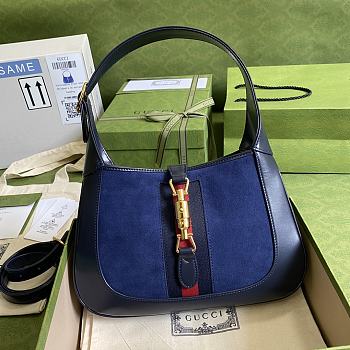 Kitlife Gucci Jackie 1961 Navy Blue Ophidia – 636709 – 28x19x4.5cm