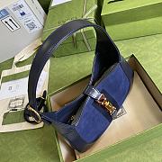 Kitlife Gucci Jackie 1961 Navy Blue Ophidia – 636709 – 28x19x4.5cm - 3
