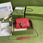 Kitlife Gucci Interlocking Double G Red – 607720 –22x15x7cm - 1