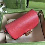 Kitlife Gucci Interlocking Double G Red – 607720 –22x15x7cm - 4