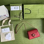 Kitlife Gucci Interlocking Double G Red – 607720 –22x15x7cm - 3
