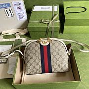 Kitlife Gucci Ophidia Shoulder Bag Beige/ebony GG Supreme Canvas – 499621 – 23.5x19x8cm - 1