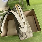 Kitlife Gucci Ophidia Shoulder Bag Beige/ebony GG Supreme Canvas – 499621 – 23.5x19x8cm - 2