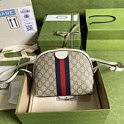 Kitlife Gucci Ophidia Shoulder Bag Beige/ebony GG Supreme Canvas – 499621 – 23.5x19x8cm - 5