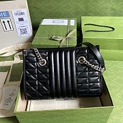 Kitlife Gucci Marmont Small Tote Bag Black – 681483 – 26.5x19x11cm - 3
