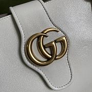 Kitlife Gucci Double G Tote White – 649577 – 35x32x11cm - 6
