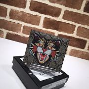 Kitlife Gucci Tiger Print Supreme Wallet – 451268 – 11x9cm - 1