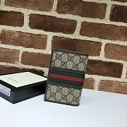 Kitlife Gucci GG Long Wallet Beige/Ebony Green/Red Web – 597620 – 14x9.5cm - 2