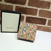 Kitlife Gucci Floral Print Wallet – 636248 –11x9cm - 5