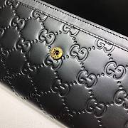 Kitlife Gucci Leather Black Wallet Black – 548055 –19x10.5x2.5cm - 5