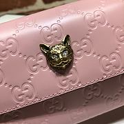 Kitlife Gucci Leather Black Wallet Pink – 548055 –19x10.5x2.5cm - 3