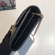 Kitlife Gucci Continental Wallet Padlock Black – 453506 – 19x10x3.5cm - 6