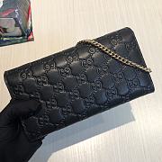 Kitlife Gucci Continental Wallet Padlock Black – 453506 – 19x10x3.5cm - 3