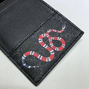 Kitlife Gucci Gram Snake Print Card Holder Black – 597554  - 3