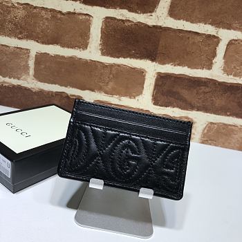 Kitlife Gucci Leather Card Holder Black – 597628 