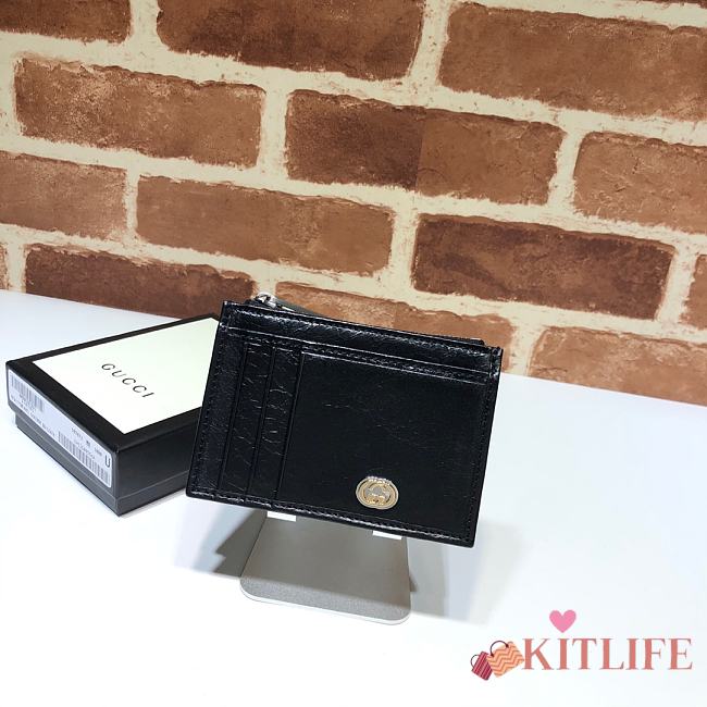 Kitlife Gucci Morpheus Fluffy Crackled Leather Black – 597672  - 1