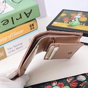 Kitlife Gucci GG Marmont card case wallet gold hardware beige – 466492 -  11x8.5x3cm - 2