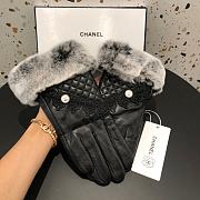 Kitlife Chanel Gloves Rabbit Fur Sheepskin Leather  - 2