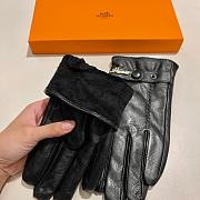 Kitlife Hermes Gloves Sheepskin Cashmere Leather Hermes Letters - 4