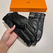 Kitlife Hermes Gloves Sheepskin Cashmere Leather Hermes Letters - 3