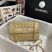 Kitlife Chanel Handbag Sheepskin With Golden Hardware Beige – AS1499 - 23x14x7cm - 1