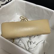 Kitlife Chanel Handbag Sheepskin With Golden Hardware Beige – AS1499 - 23x14x7cm - 6