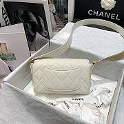 Kitlife Chanel Flap Bag Caviar Gold Hardware White – AS2273 – 20x6 x12cm - 5