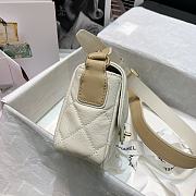 Kitlife Chanel Flap Bag Caviar Gold Hardware White – AS2273 – 20x6 x12cm - 2