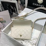 Kitlife Chanel Flap Bag Caviar Gold Hardware White – AS2273 – 20x6 x12cm - 3