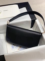 Kitlife Chanel Underarm Bag Medium Bag Black – 27x14x5 cm - 6