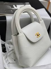 Kitlife Chanel Handle Bag White – 22x16x7 cm - 4