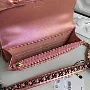 Kitlife Chanel WOC Imported Calf Leather Pink – AP0957 - 19 cm - 3