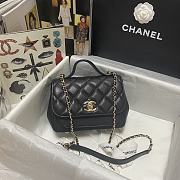 Kitlife Chanel Retro Messenger Black Bag – 93749 - 19x7x14cm - 1