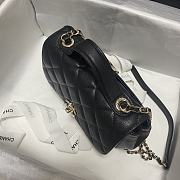 Kitlife Chanel Retro Messenger Black Bag – 93749 - 19x7x14cm - 5