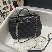 Kitlife Chanel Retro Messenger Black Bag – 93749 - 19x7x14cm - 2
