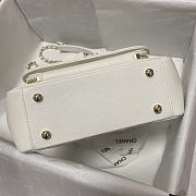Kitlife Chanel Retro Messenger White Bag – 93749 - 19x7x14cm - 5