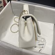 Kitlife Chanel Retro Messenger White Bag – 93749 - 19x7x14cm - 2