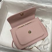 Kitlife Chanel Retro Messenger Pink Bag – 93749 - 19x7x14cm - 3