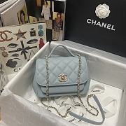Kitlife Chanel Retro Messenger Blue Bag – 93749 - 19x7x14cm - 1