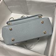Kitlife Chanel Retro Messenger Blue Bag – 93749 - 19x7x14cm - 4