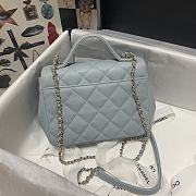 Kitlife Chanel Retro Messenger Blue Bag – 93749 - 19x7x14cm - 3