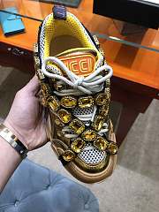 Kitlife Gucci Hiking Shoes High-Top Sneakers Gold - 2